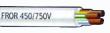 Кабель гибкий марки FROR 450/750V